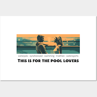 This is for the pool lovers, swimming v2 Posters and Art